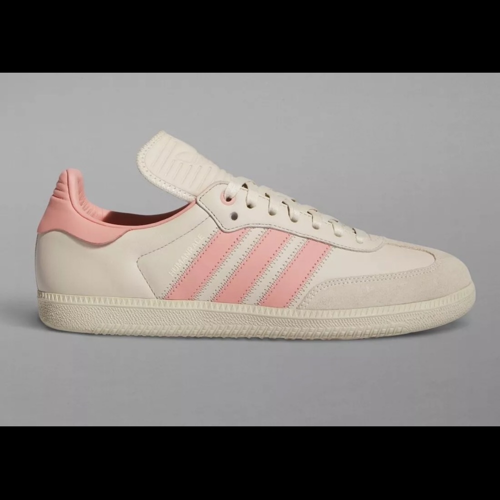 Adidas HumanRace Pharrell Samba Aluminium Pink ID3127 Human Race HU Wonder Mauve